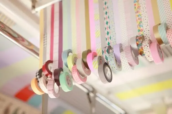 Washi paper tape, not just the scenery on the handbook