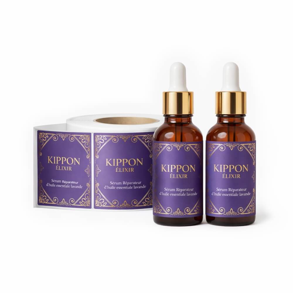 Foiling Cosmetic Labels